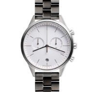 C39 Women’s chronograph watch in polished steel - Image 16