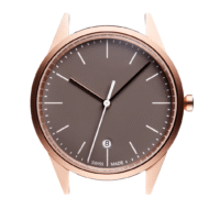 C36 Women’s date watch in PVD rose gold