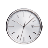 M40 PreciDrive date watch in brushed steel