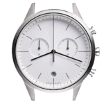 C39 Women’s chronograph watch in polished steel