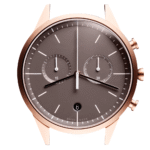 C39 Women’s chronograph watch in PVD rose gold