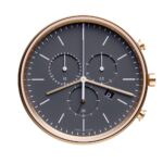 M40 Women’s chronograph watch in PVD satin gold