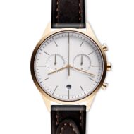 C39 Women’s chronograph watch in PVD satin gold - Image 10