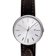M40 PreciDrive date watch in brushed steel - Image 11