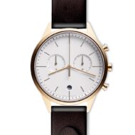C39 Women’s chronograph watch in PVD satin gold - Image 7