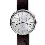 M42 PreciDrive chronograph watch in polished steel - Image 8