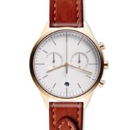 C39 Women’s chronograph watch in PVD satin gold - Image 11