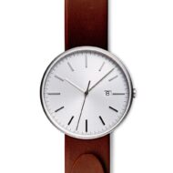 M40 PreciDrive date watch in brushed steel - Image 9