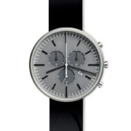 M42 PreciDrive chronograph watch in brushed steel - Image 2
