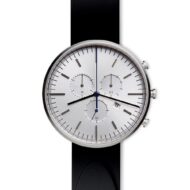 M42 PreciDrive chronograph watch in polished steel - Image 2