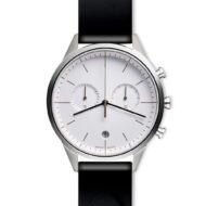 C39 Women’s chronograph watch in polished steel - Image 2