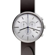 M42 PreciDrive chronograph watch in polished steel - Image 3