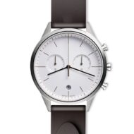 C39 Women’s chronograph watch in polished steel - Image 3