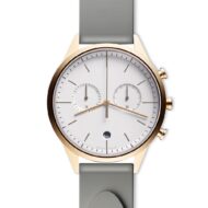 C39 Women’s chronograph watch in PVD satin gold - Image 4