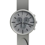 M42 PreciDrive chronograph watch in brushed steel - Image 4