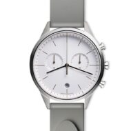 C39 Women’s chronograph watch in polished steel - Image 4