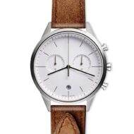 C39 Women’s chronograph watch in polished steel - Image 15